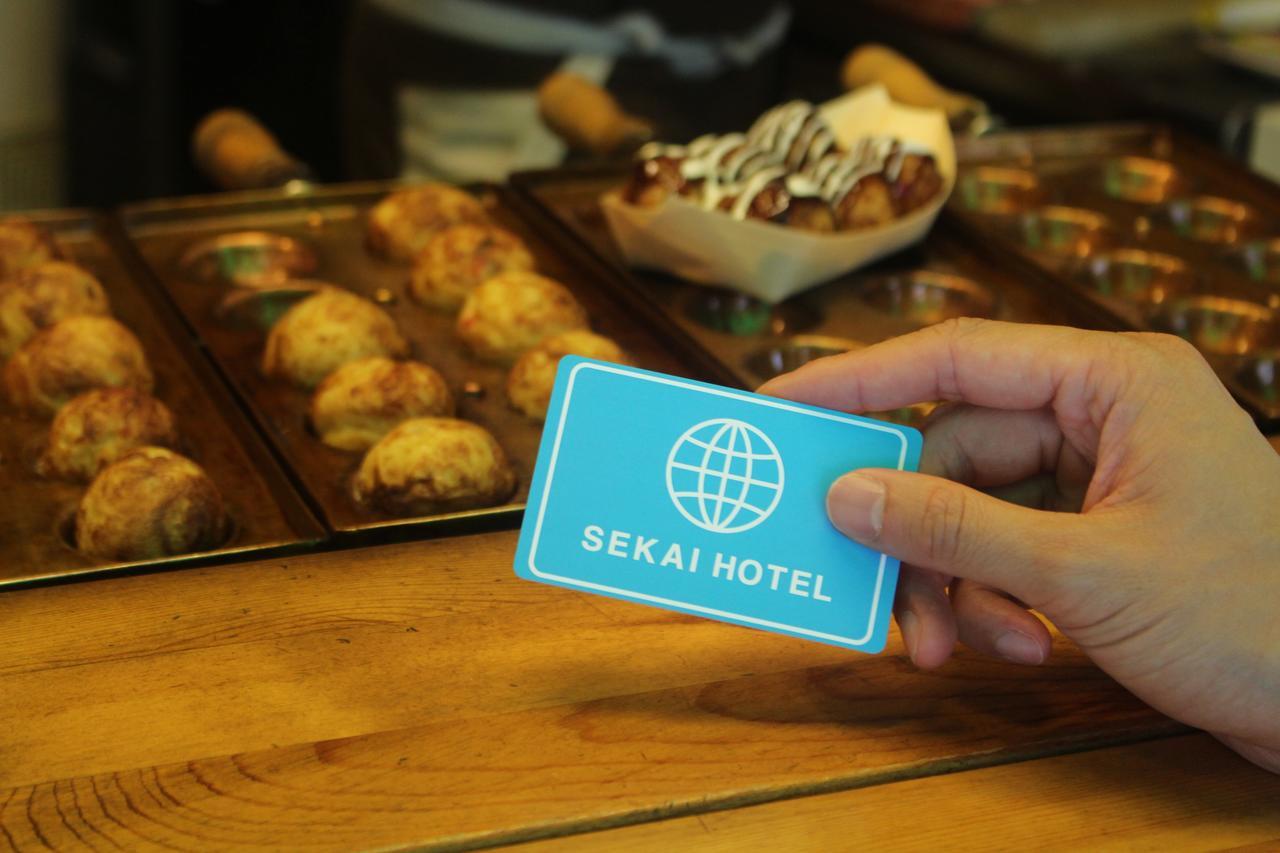 Sekai Hotel Botan Осака Экстерьер фото